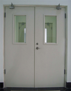 鋼質(zhì)平板帶門鏡防火門